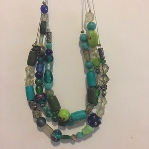 Two Beaded necklaces